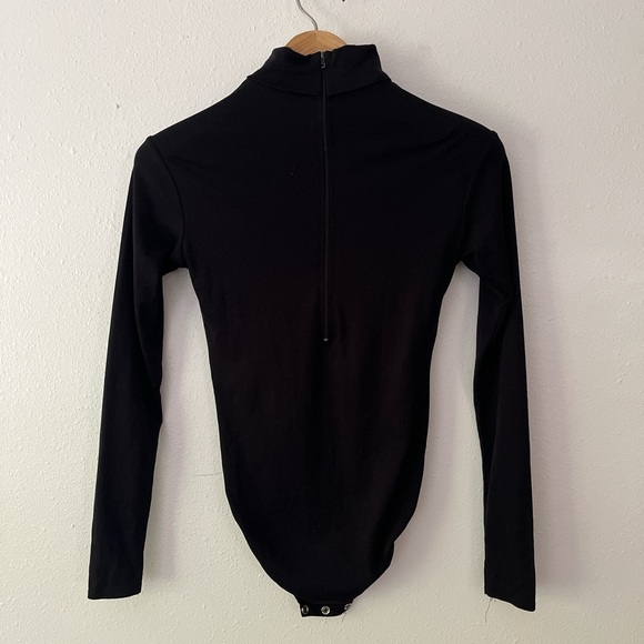 American Vintage | Black Turtleneck bodysuit - Picture 2 of 4